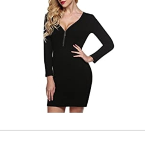 Zipper Dress (LBD with an edge) - Picture 5 of 5
